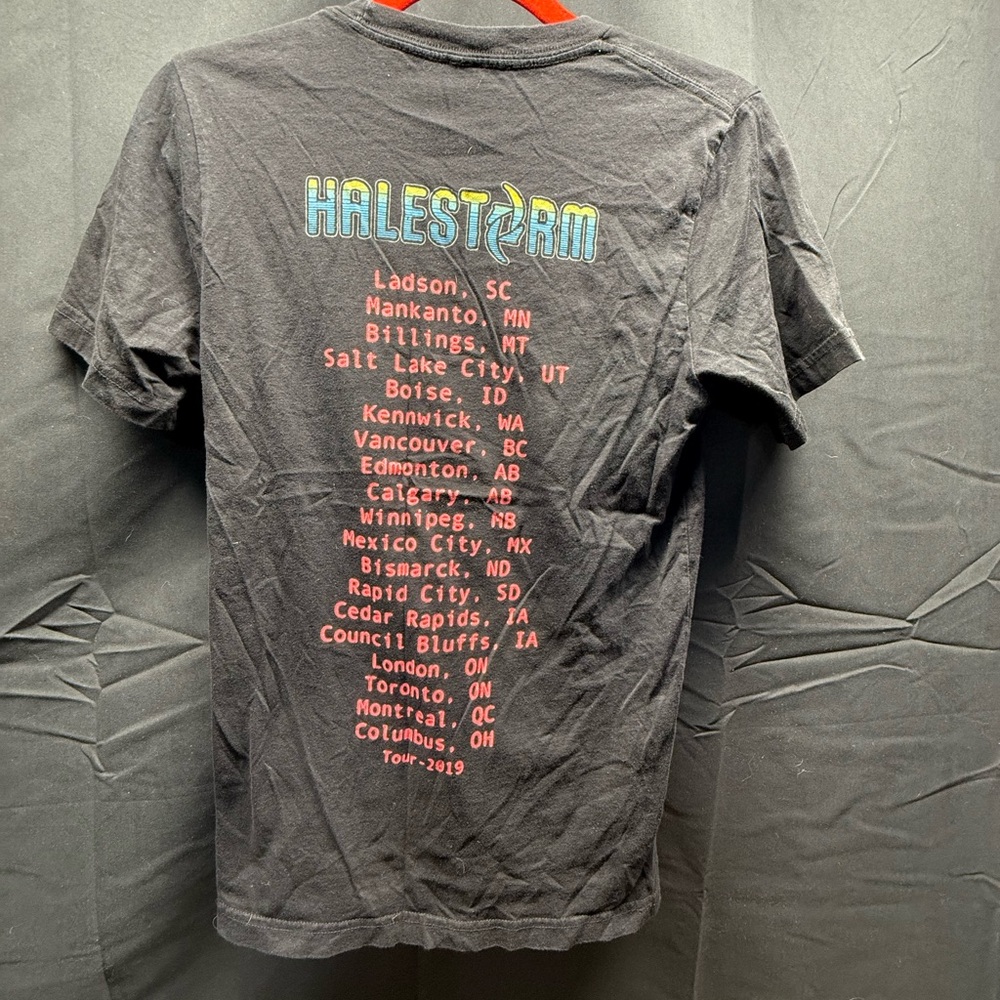 Halestorm Graphic Concert black T-Shirt sz Sm (14ay) - Picture 2 of 2